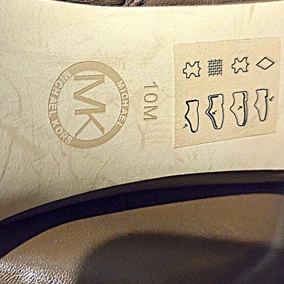 Michael Kors Ankle Boots. Women's Leather Boots, Designer Boots, Brown Boots - Picture 11 of 14